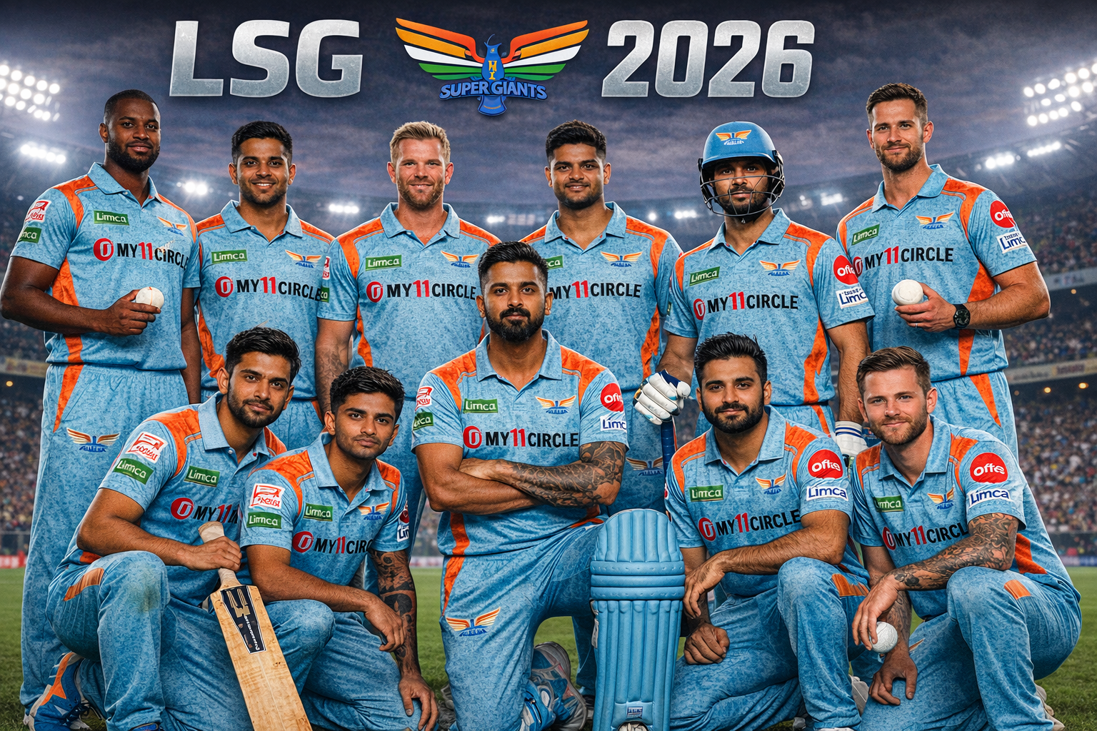 LSG Squad 2026: Lucknow Super Giants Players List, Auction & Team Analysis