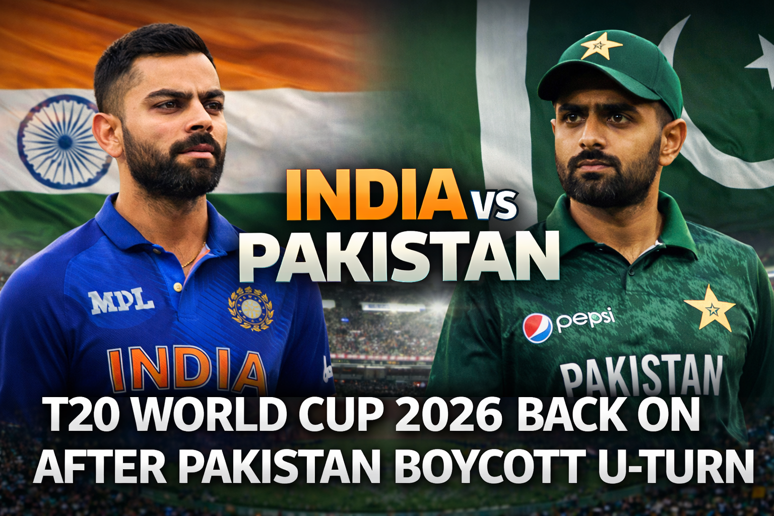 India vs Pakistan T20 World Cup 2026 Match Back on After Pakistan’s Boycott U-Turn