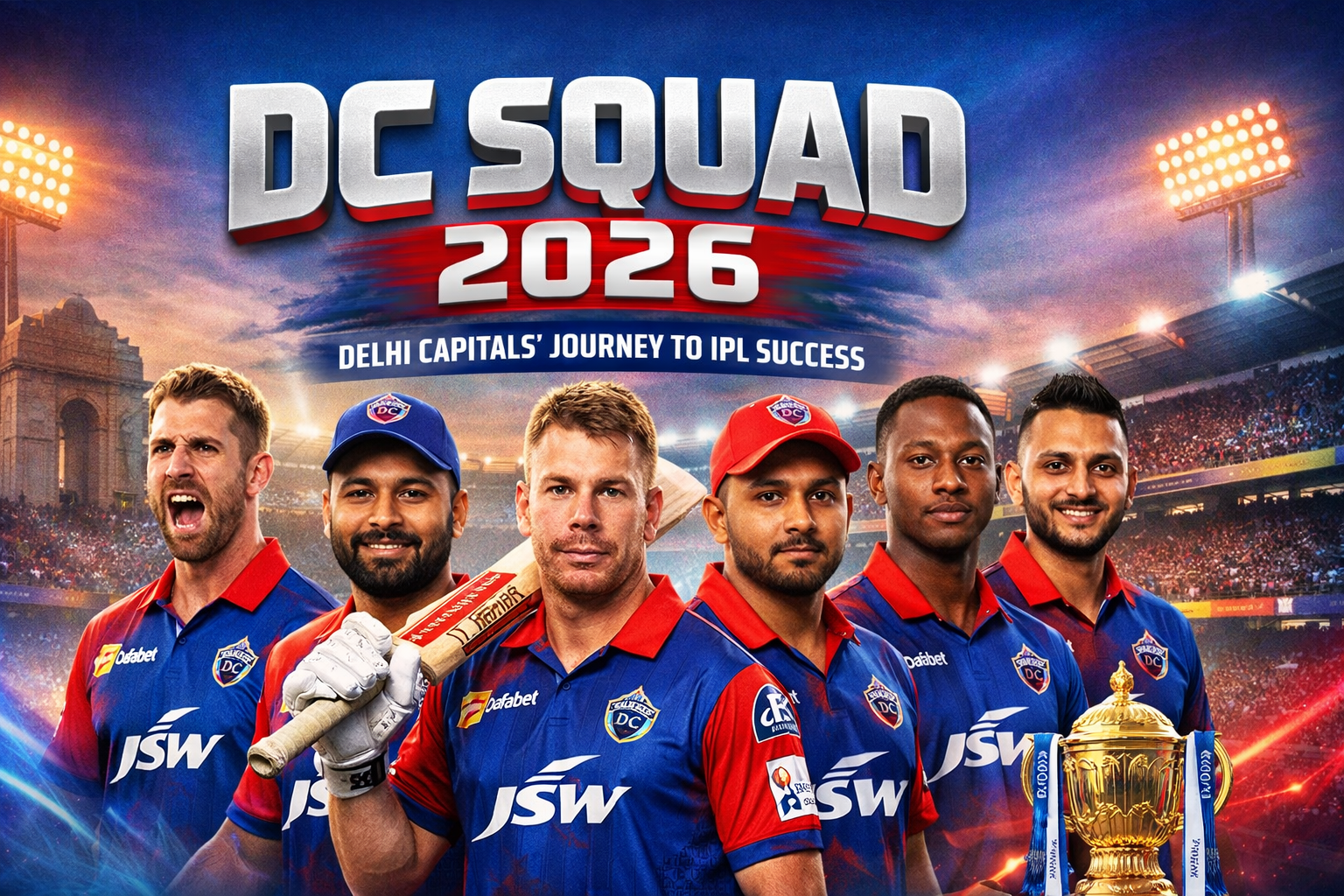 DC Squad 2026: Delhi Capitals' Journey to IPL Success