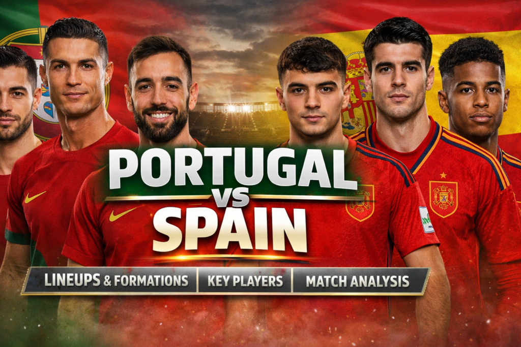 Portugal National Football Team Vs Spain National Football Team Lineups portugal-national-football-team-vs-spain-national-football-team-lineups