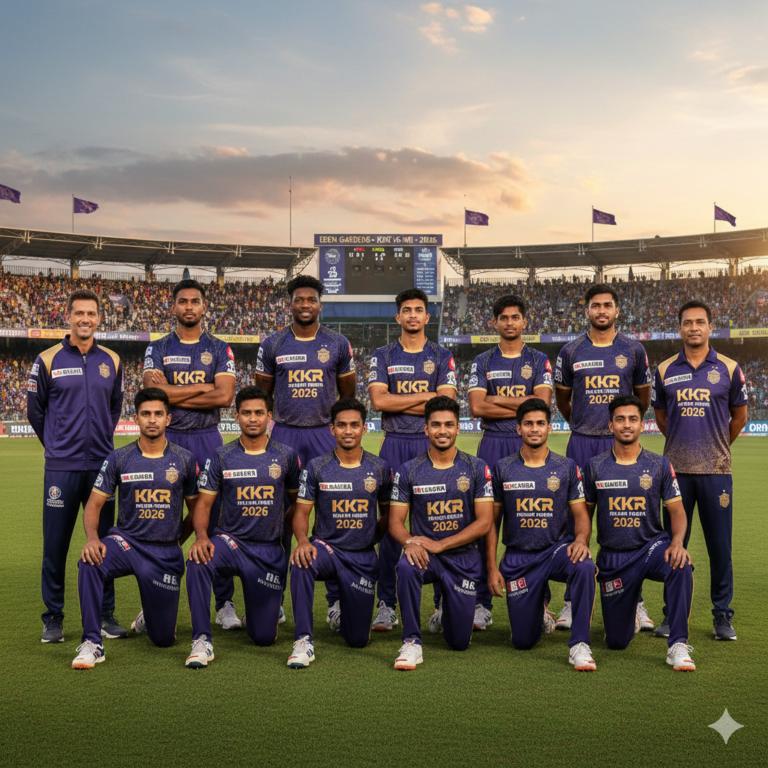 KKR Squad 2026 IPL: Full Team List, Auction Players, Captain, Mustafizur Rahman & Predicted Playing 11
