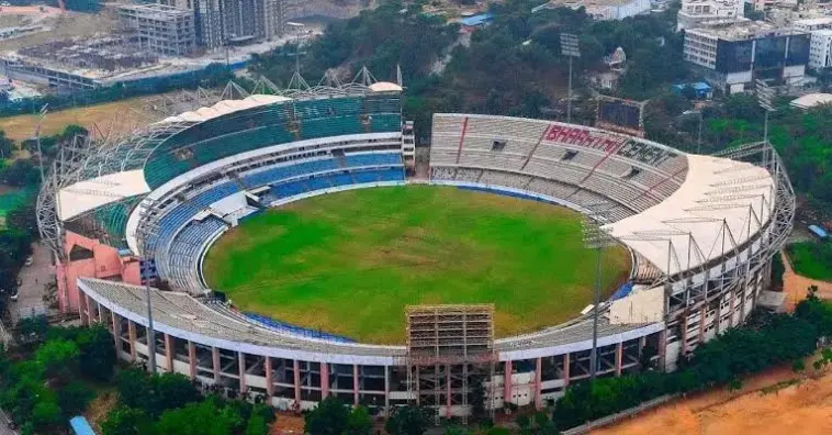 Last Match Scorecard: Rajiv Gandhi International Stadium