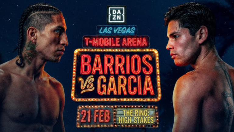Mario Barrios vs. Ryan Garcia — February 21,2026