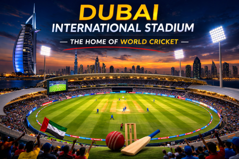 Dubai International Stadium – Pitch Report, Records, Stats & Tickets Guide