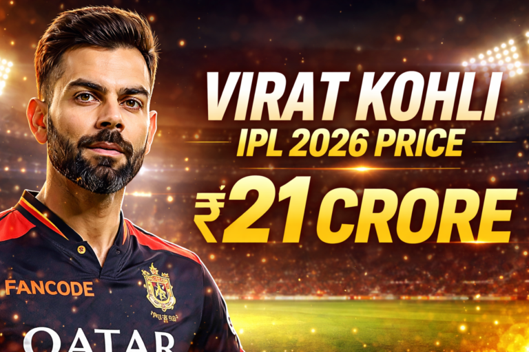 Virat Kohli IPL 2026 Price: Salary, Retention Details, Earnings & Full Breakdown