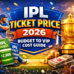 IPL Ticket Price 2026 – Full Details (From Low Budget to VIP Prices)