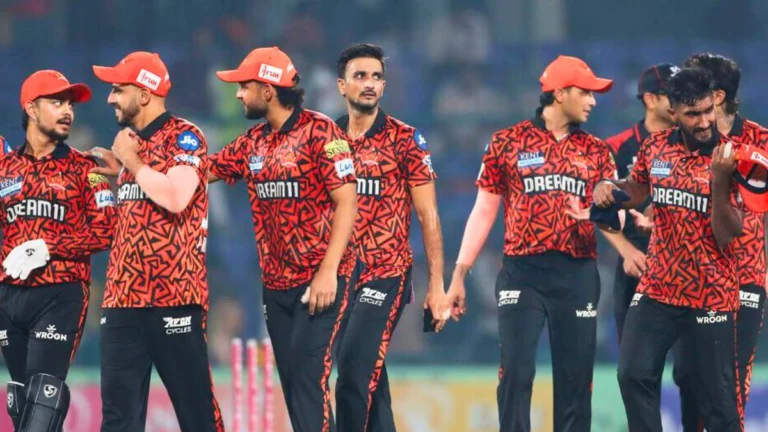 Sunrisers Hyderabad (SRH) narrowly defeated Chennai Super Kings (CSK) by 10 runs